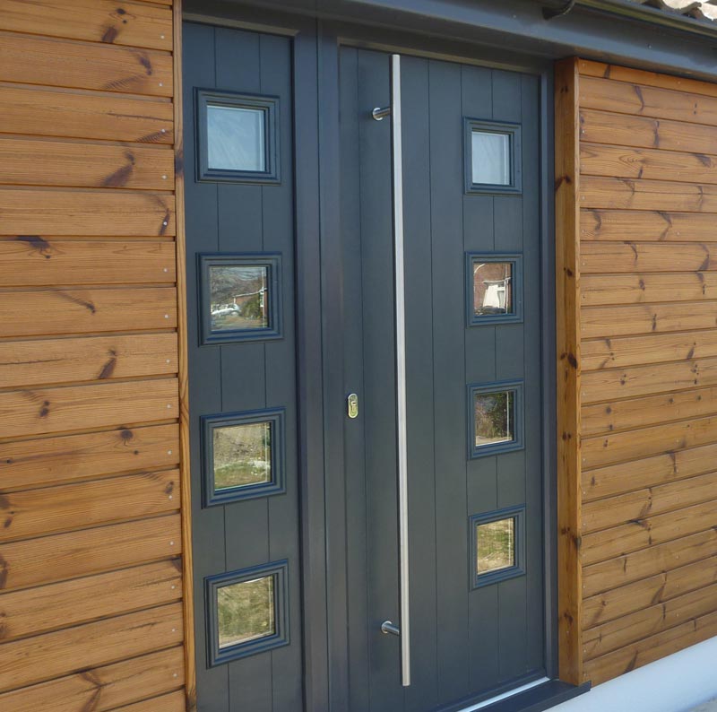 Wood Effect Composite Door